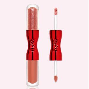 ONE/SIZE Lip Snatcher "TRADE FINDER" Hydrating Liquid Lipstick and Lip Gloss Duo